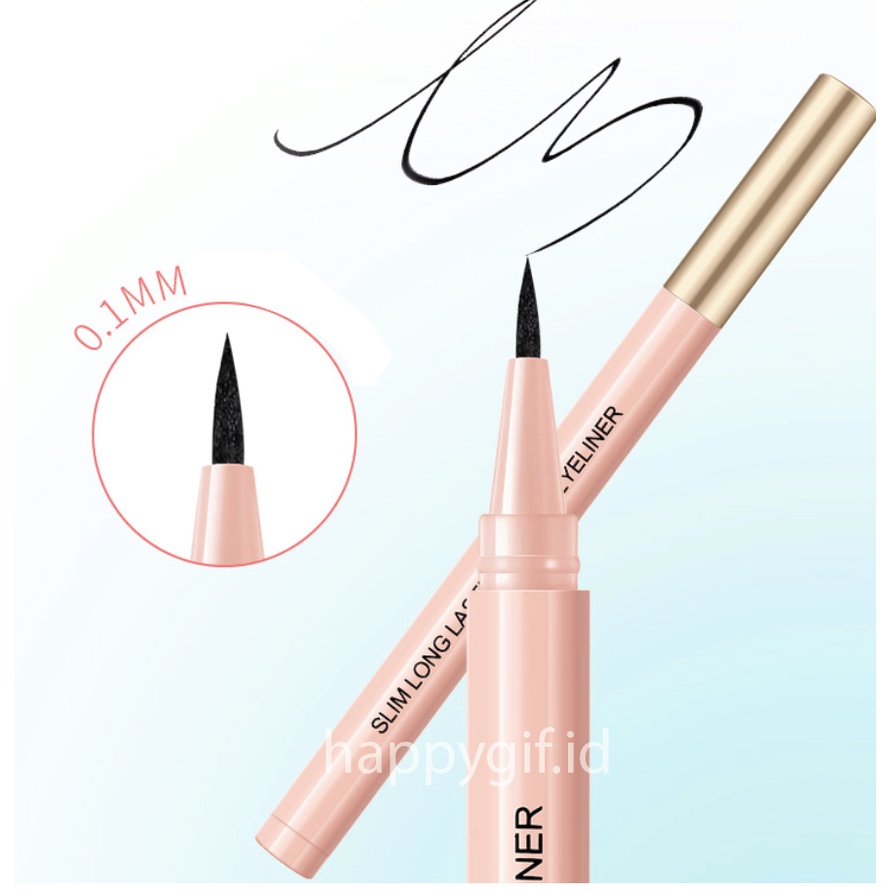 LAMEILA Eyeliner Mata Pink Gold Waterproof And Drable LA133