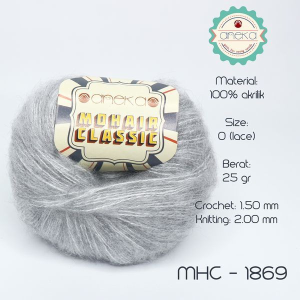 Benang Rajut Katun Mohair Classic / Mohair Classic Yarn -  1869