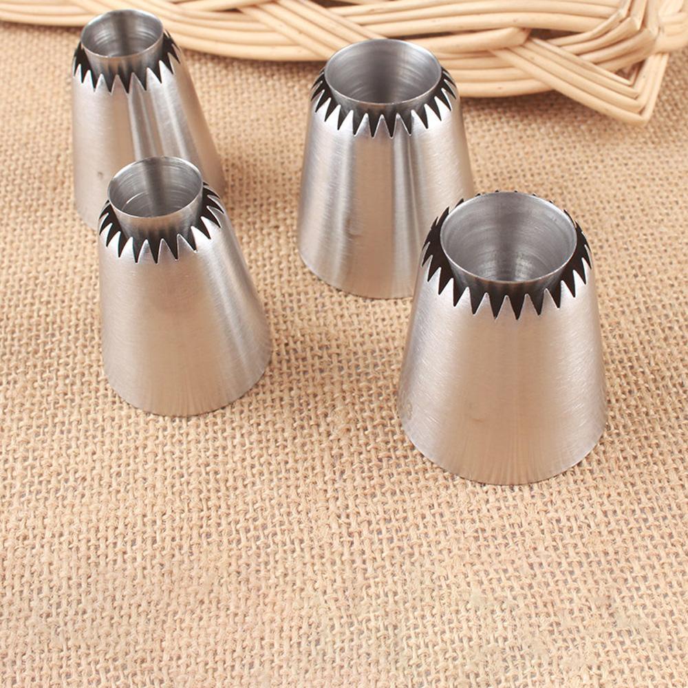 [Elegan] Icing Piping Nozzle Dessert Biskuit Cupcake Kue Dekorasi Rusian Pastry Tip