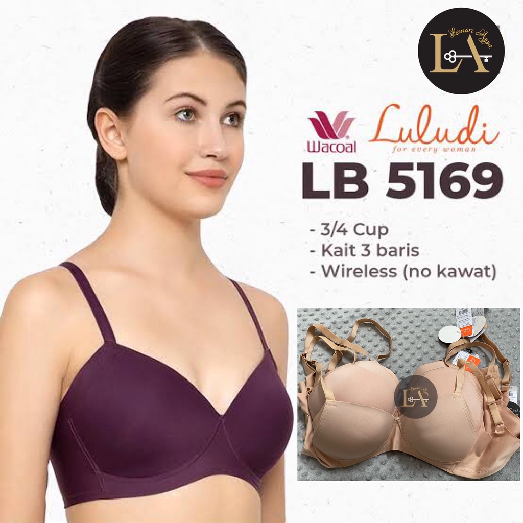Wacoal Bra Wire Free Non Push Up LB 5169