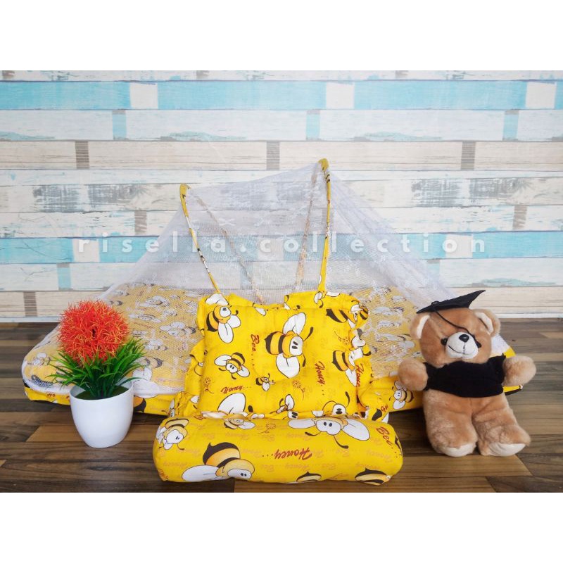 1 SET KASUR LIPAT/KASUR BAYI/TEMPAT TIDUR BAYI