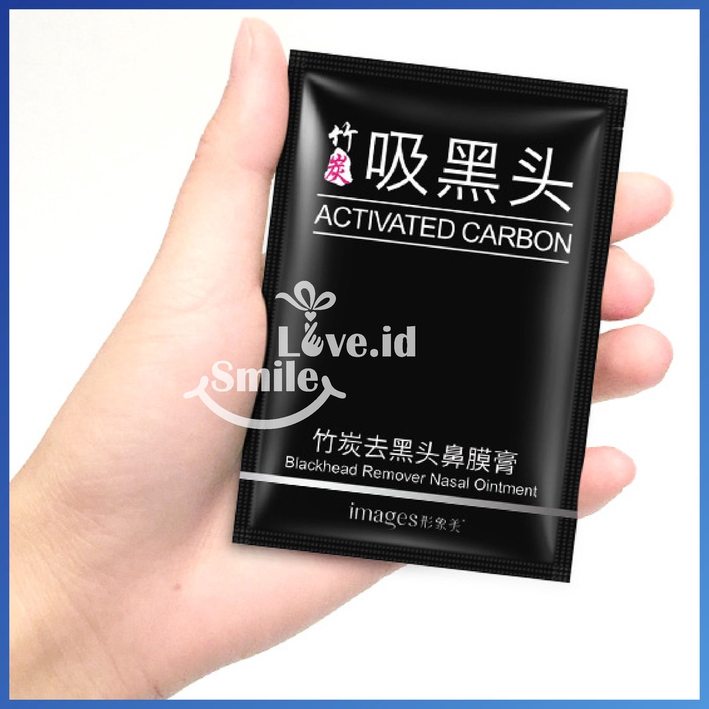 IMAGES Black head Remover Activated Carbon Masker Komedo Sachetan Blackhead IMG09