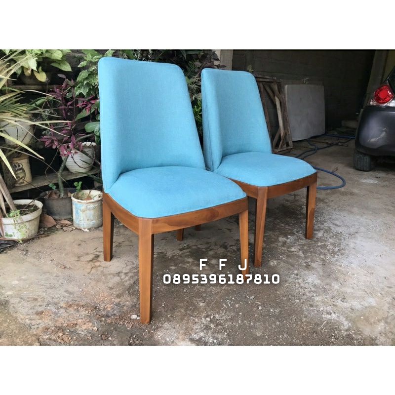 Kursi Makan sofa kursi makan busa empuk kayu jati