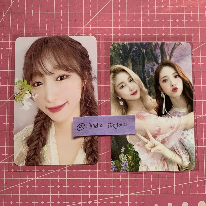 SOOBIN|UNIT BONA DAYOUNG PHOTOCHARD WJSN