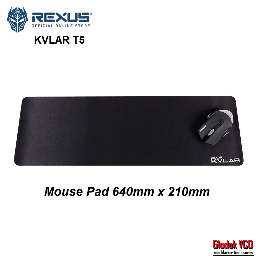 Mouse Pad Gaming Rexus KVLAR T5