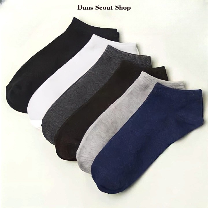 Kaos Kaki Pendek Sock Ankle 6 Pasang 12 Pcs