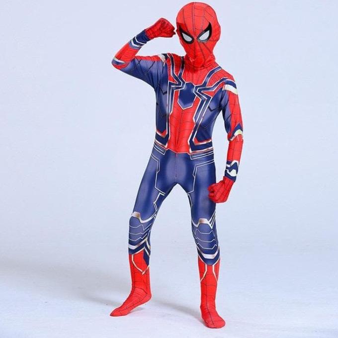 kostum cosplay spiderman iron spider kostum iron spider