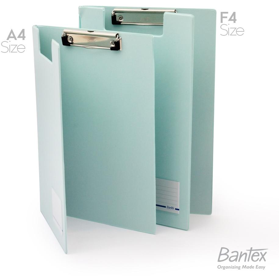 

Big Sale - Bantex Clipboard with Cover / Clipfolder / Papan Jalan / Papan Ujian A4 F4 Folio Cool Aqua ..