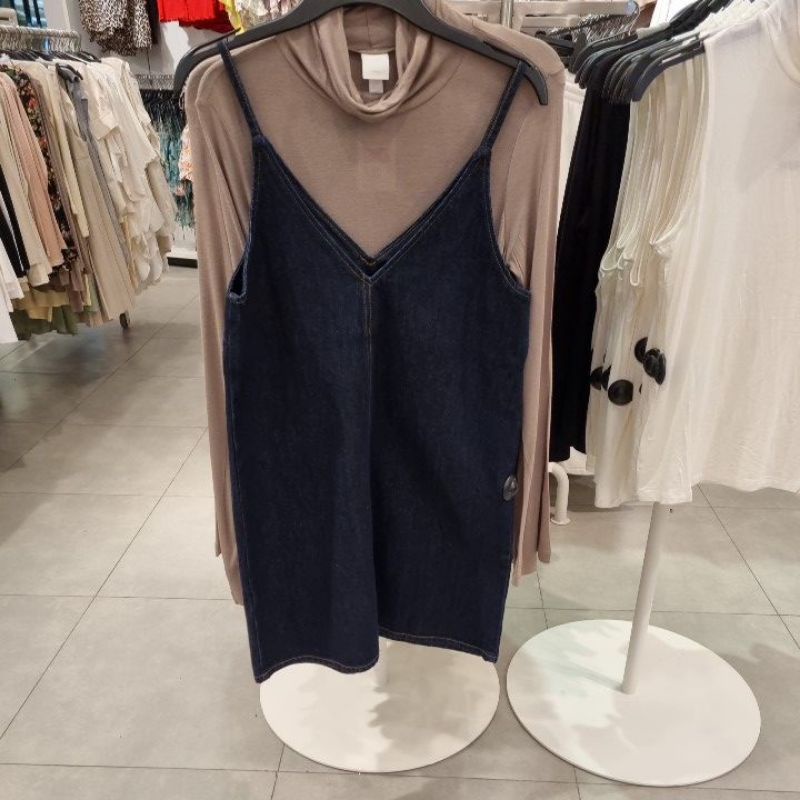 Rompi dress outer jeans H&M JASTIP jasa titip hnm