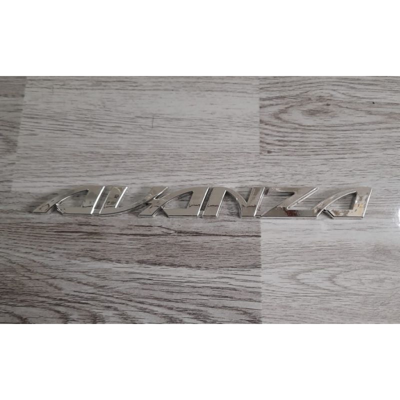 Emblem logo Tulisan Avanza New / emblem logo avanza new