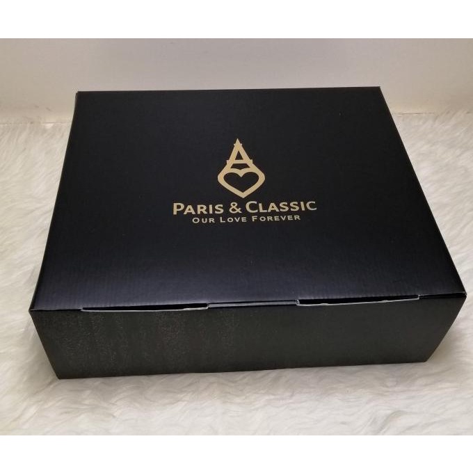 

[COD] Tas Paris Classic Free Box Gift Box Branded Hampers Kotak Kado Tas uk. [COD]