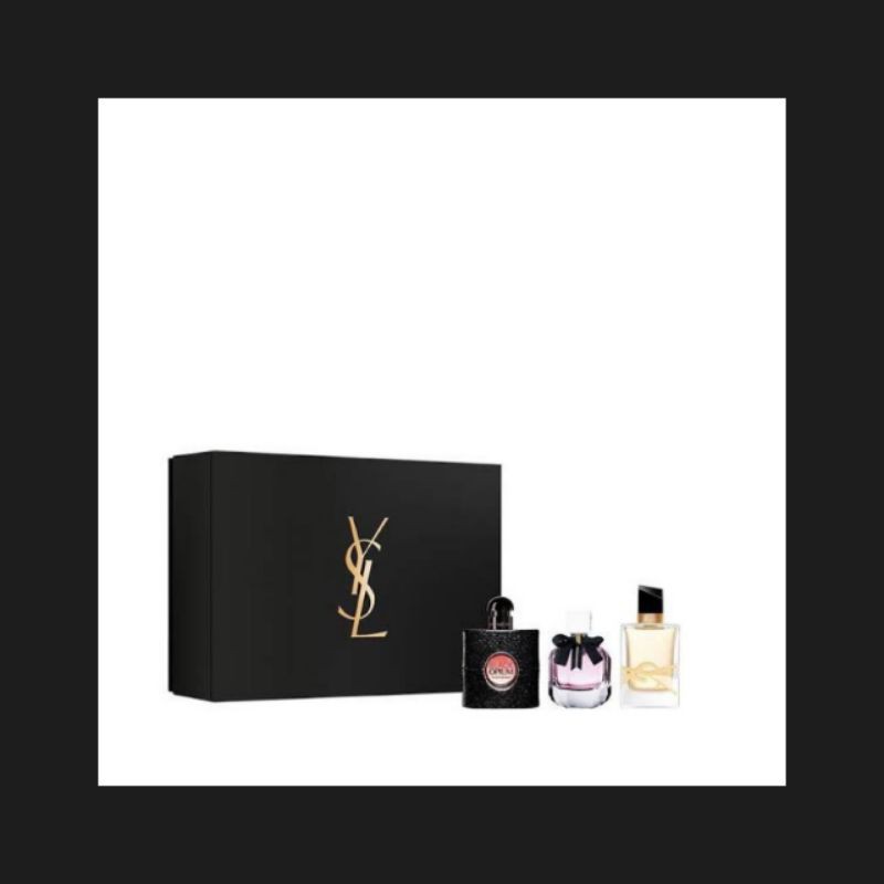 100% ORIGINAL YSL Yves Saint Laurent Miniature Gift Set 7.5ml x 3 - Women