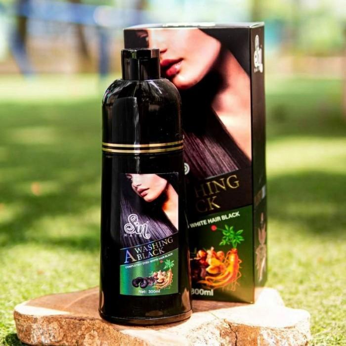 Shampoo Sampo Sin Hair .Sampo Penghitam Uban.No 1 Di Jepang.Termurah