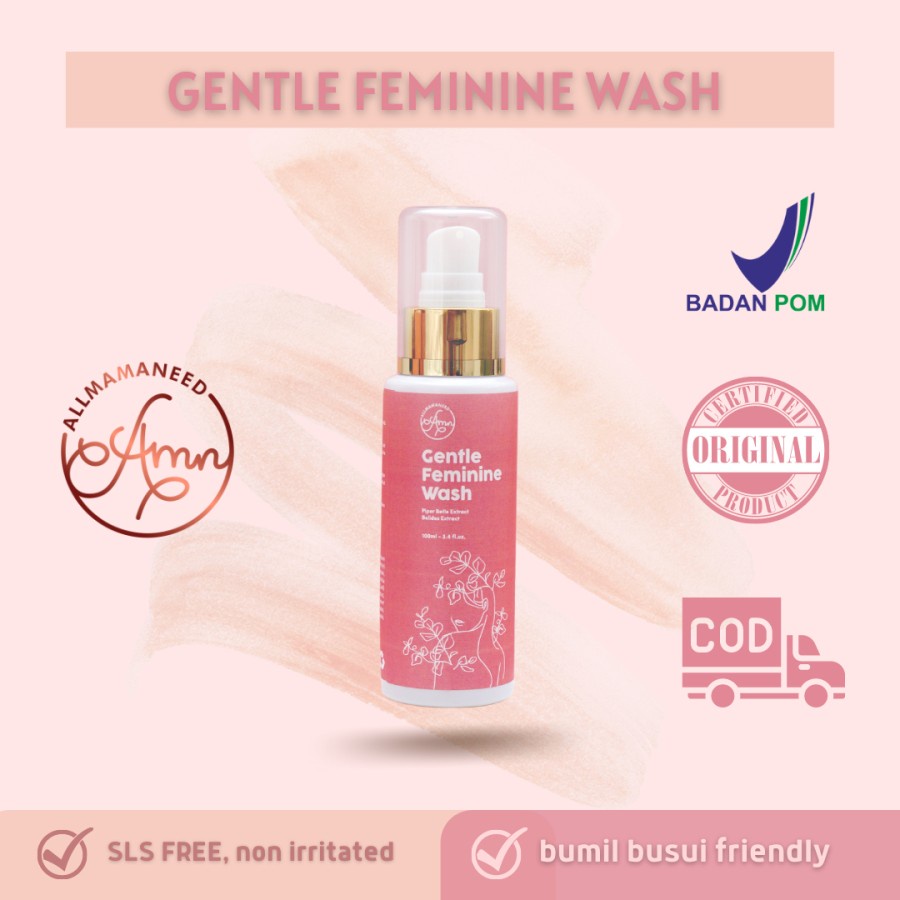 Allmamaneed GENTLE FEMININE WASH Sabun pembersih kewanitaan Miss V