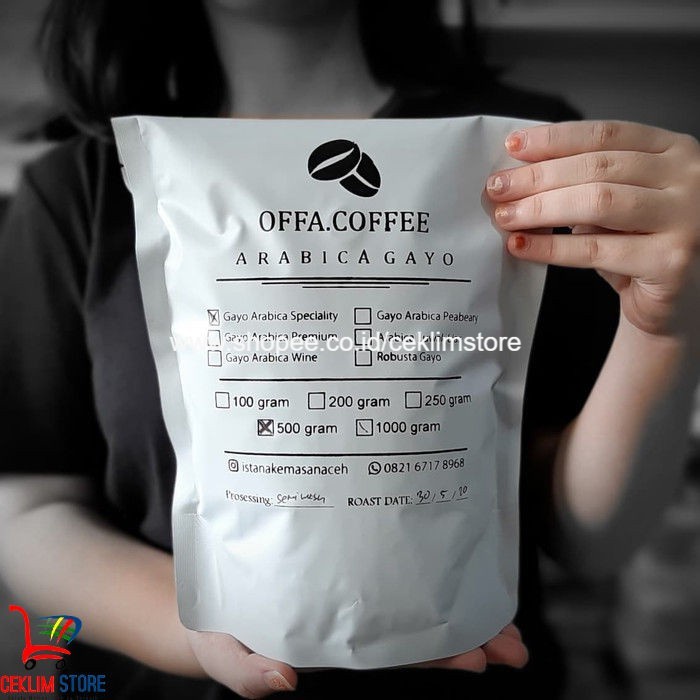 

Kopi Gayo Arabica Specialty Offa Coffee 500Gr