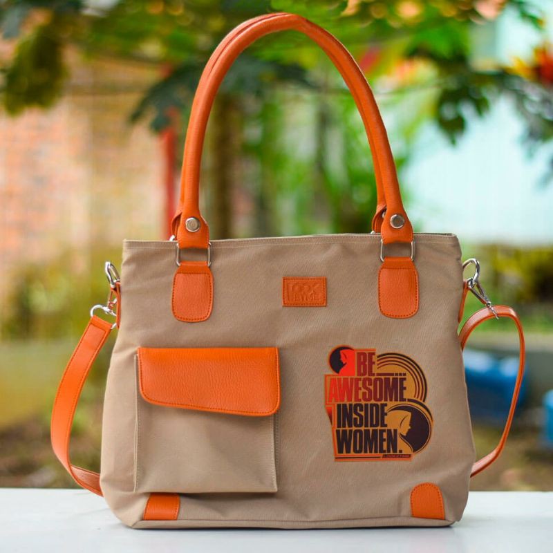 Looketme Tas totebag Wanita Fashion Shoulder Bag Tas Bahu Tas Muslimah Pengajian Besar