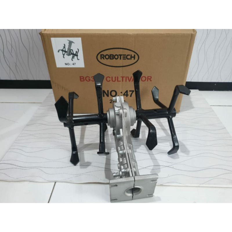 konverter mesin rumput ke mesin tiller pengembur merk robotech