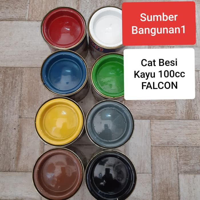  Cat  besi  kayu kecil  FALCON 100cc Shopee Indonesia