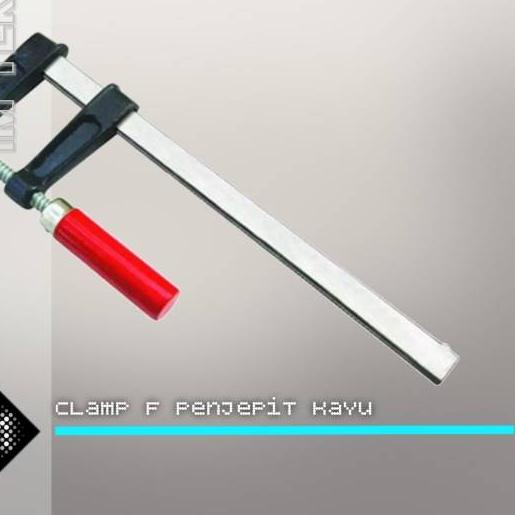 ☻ Clamp f klem 80cm - klem kayu . pres kayu . catok kayu panjang 80 cm ✬