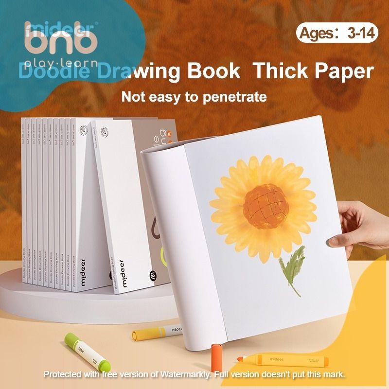 

Mideer Doodle Drawing Book Buku Gambar Anak