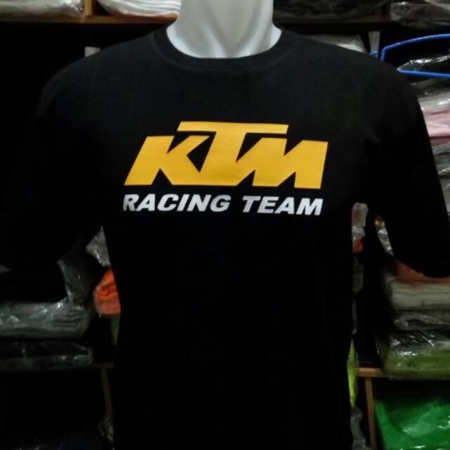 Kaos Baju T-shirt KTM racing team fashion unisex