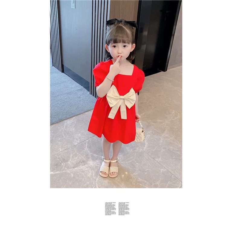 (LOLI-JKT) BD-141 DRESS ANAK 3 WARNA SIZE 90-140 BAHAN BAGUS