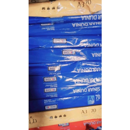Kertas bekas / kertas HVS A3 untuk kemasan