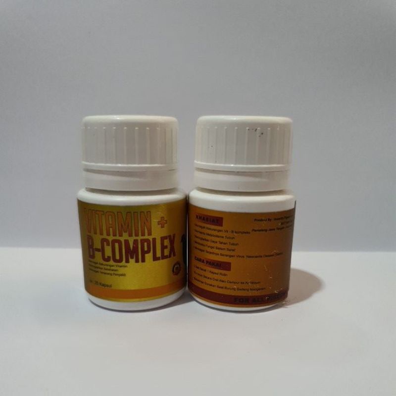 vitamin b complex burung merpati insanity