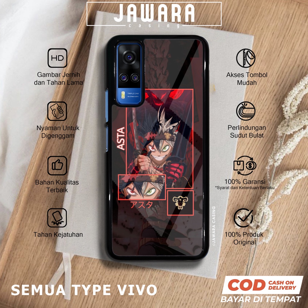 Case Vivo Y51 Y51A Y53S Casing Vivo Y51 Y51A Y53S Jawara Casing [BLCR] Case Glossy Case Aesthetic Cu