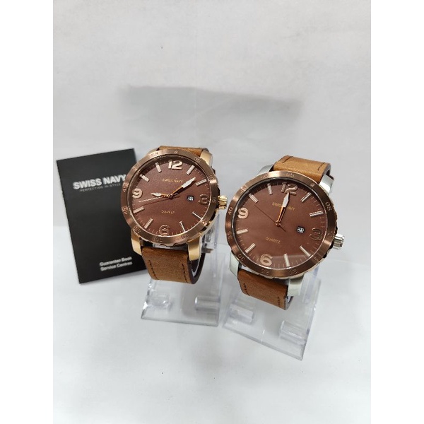 Jam tangan pria Swiss Navy SN8009 SN 8009 Original