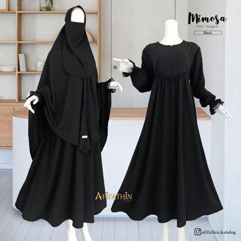 Gamis set Mimosa by afifatin