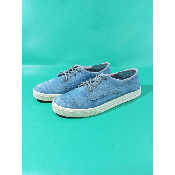 sepatu sneakers tomkins blue ori Size 39
