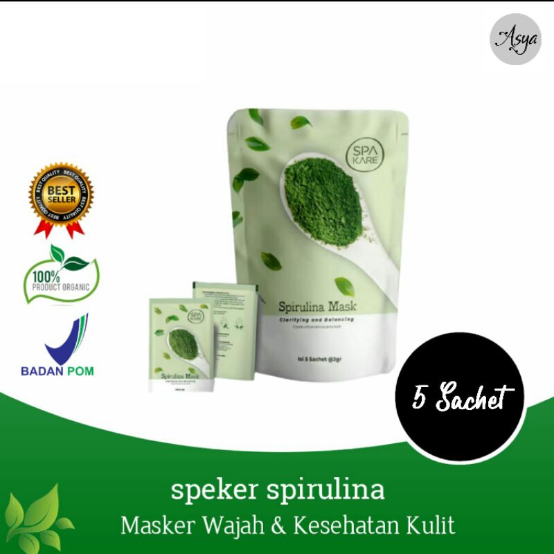 TERLARIS PREMIUM SPIRULINA MASK