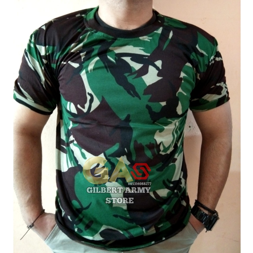 GILBERT ARMY STORE Kaos Loreng Malvinas Tni  Kaos Pria Army Promo Kaos Murah Grosir kaos Militer