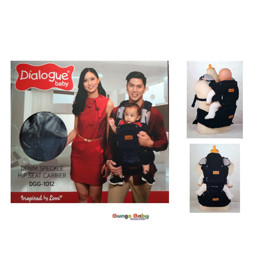 GENDONGAN BAYI HIPSEAT DIALOGUE DENIM SPECKLE DGG - 1012