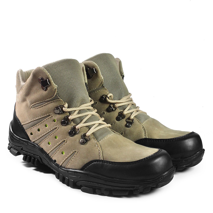 SEPATU SAFETY  BOOTS  PRIA CROCODILE TYPE LOW BOOT SAVETY BUT SEPTI BUTS SEVTI BOT SEPTY BOTS SEFTY