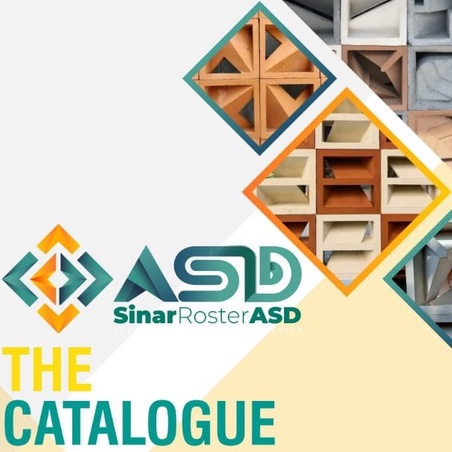 Roster Beton Modern Lubang Angin Loster Minimalis SINAR ROSTER ASD