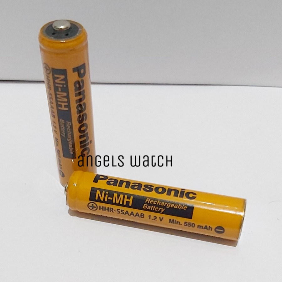 Baterai Chas Panasonic A3 550mAh NI-MH HHR-55AAAB Battery Rechargeable