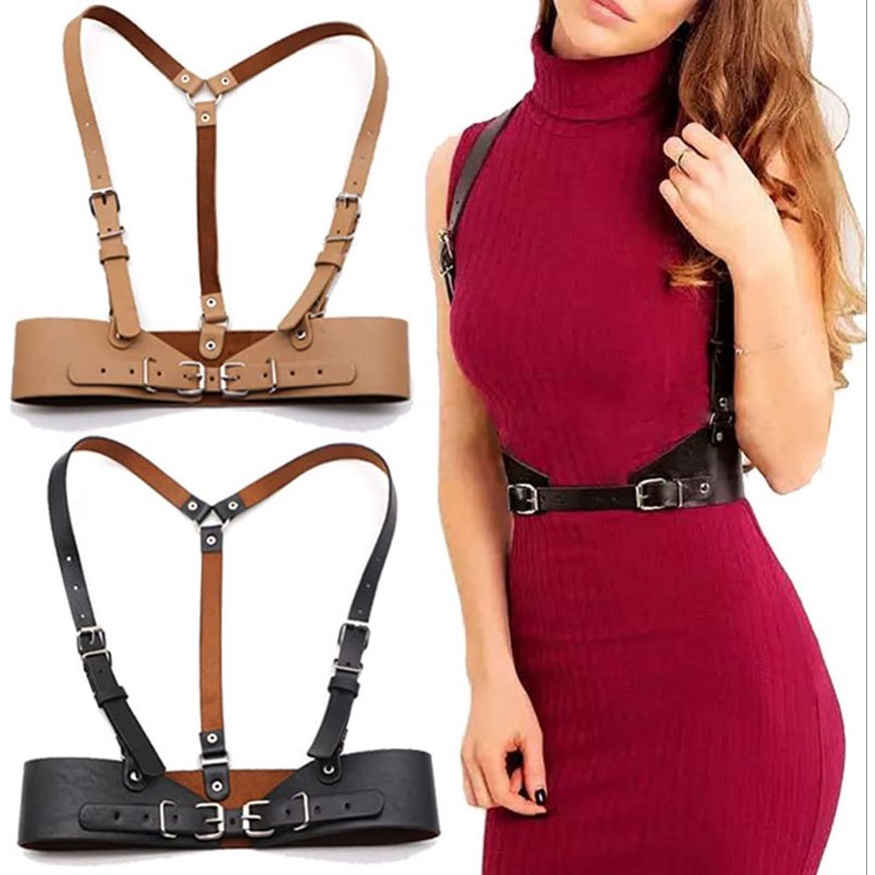 [HF046] Body Belt Harness Fashion I'm your idol by.pinapina.id