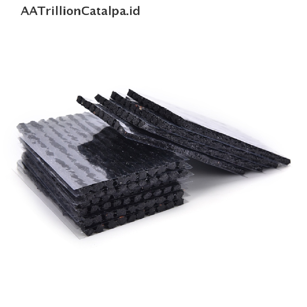 Aatrillioncatalpa 100 Pcs Strip Cacing Untuk Reparasi Tambal Ban Tubeless Sepeda