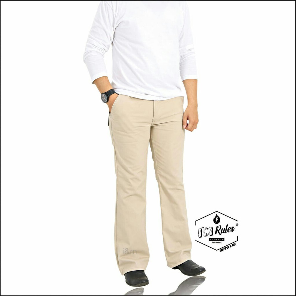 Celana Cutbray pria - Celana Pria Cutbray - celana chinos cutbray abu