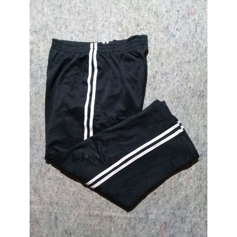 preloved celana training trackpants pria wanita celana pinggang karet thrift second original