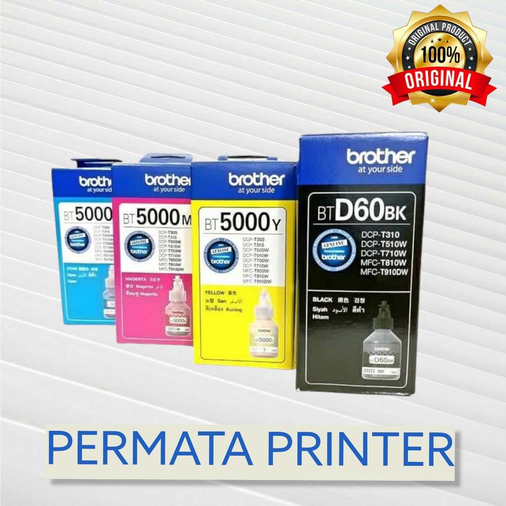 BROTHER INK BOTTLE BT-D60BK - TINTA BROTHER BLACK BTD60BK ORIGINAL