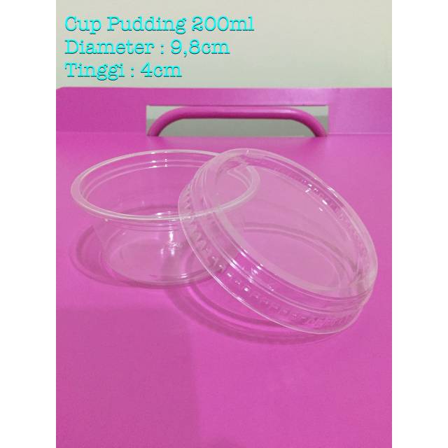 Jual Cup Puding Puyo Tempat Puding Uk Ml Wadah Puding Ml