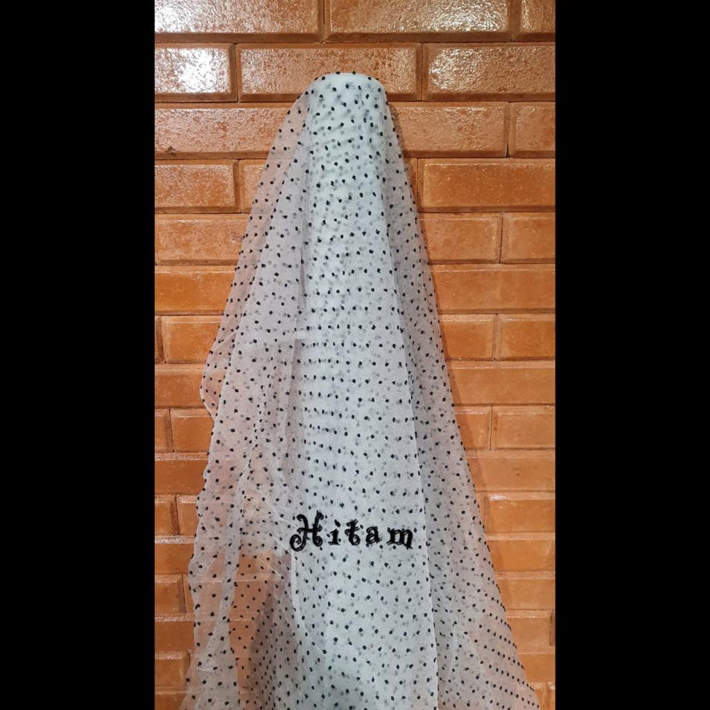 Organza dot / polkadot / organza