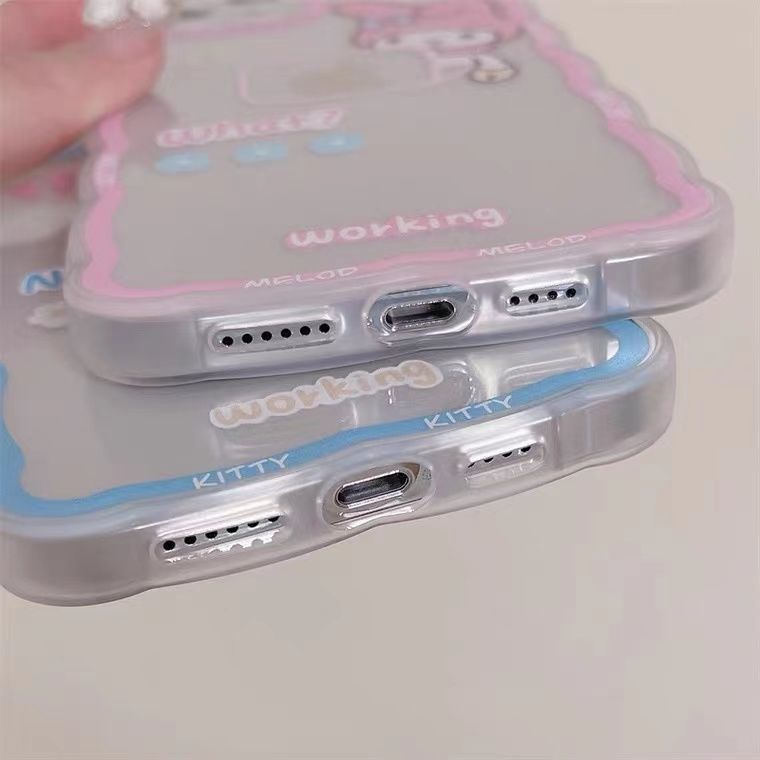 Soft Case Bahan TPU Motif Kucing Untuk Iphone 13 12 Mini 11 Pro X XR XS Max SE 2020 6 6S 7 8 Plus