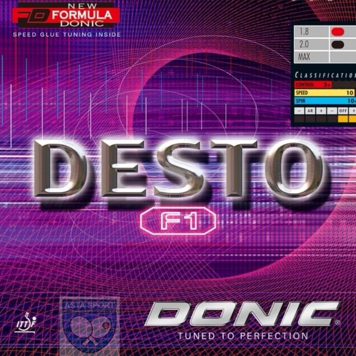 Donic desto F1 / karet bet pingpong