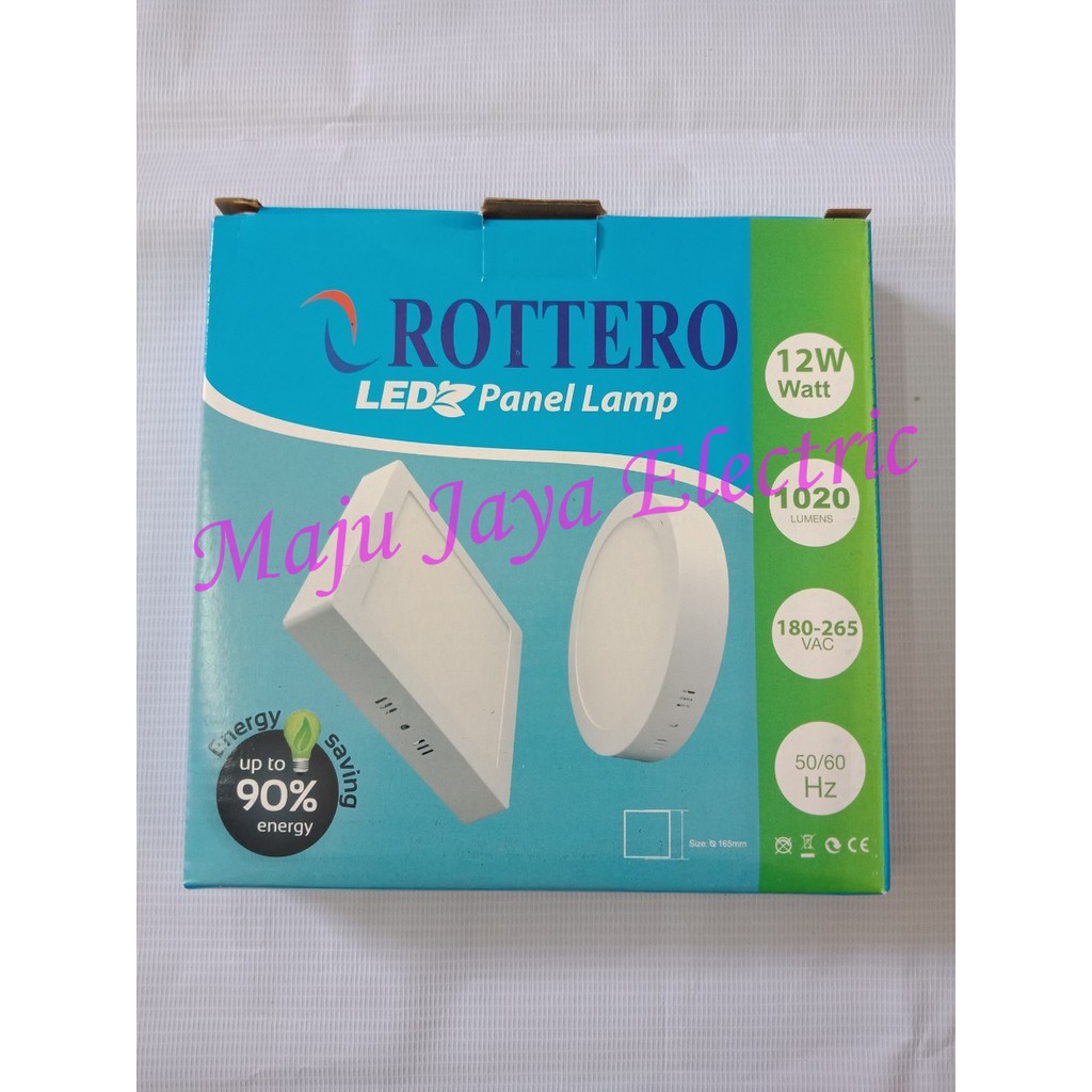 Lampu Panel LED 12 Watt W Outbow Kotak 12Watt 12W Rottero Downlight