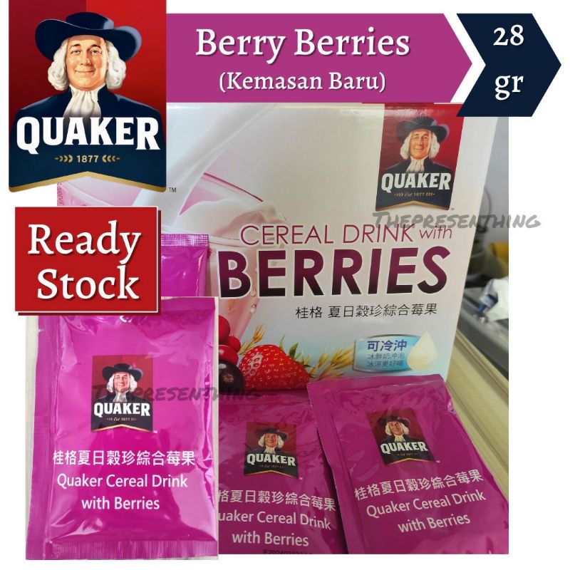 

QUAKER OATS IN SACHET TOP FRESH SERIES 100% ORIGINAL TAIWAN