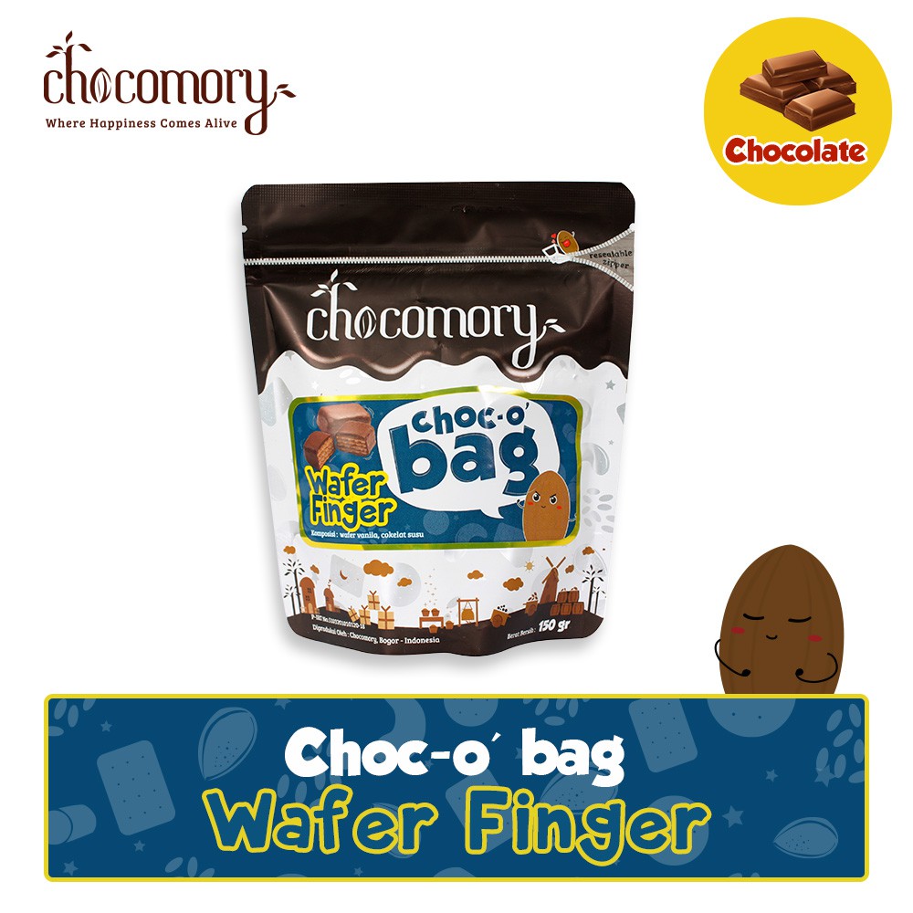 

Chocomory Choco Bag Wafer Finger 150g